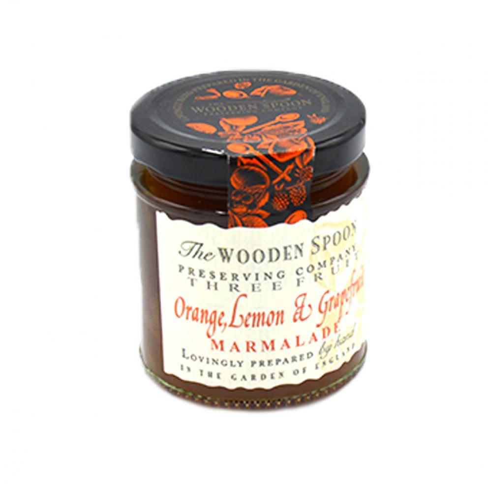 SALE  The Wooden Spoon Company Orange Lemon and Grapefruit Marmalade 227g