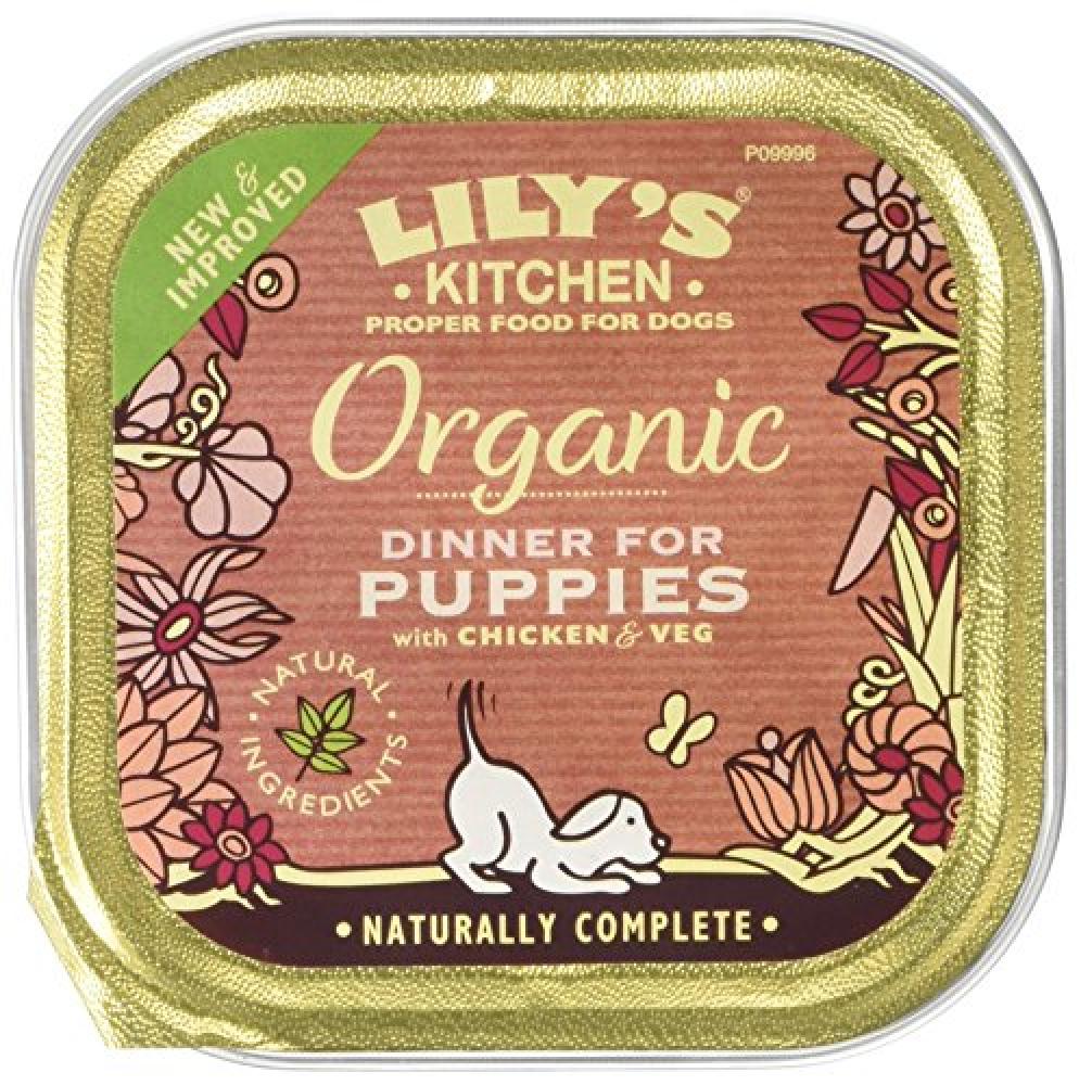 Lilys Kitchen Organic Dinner for Puppies Complete Wet Food