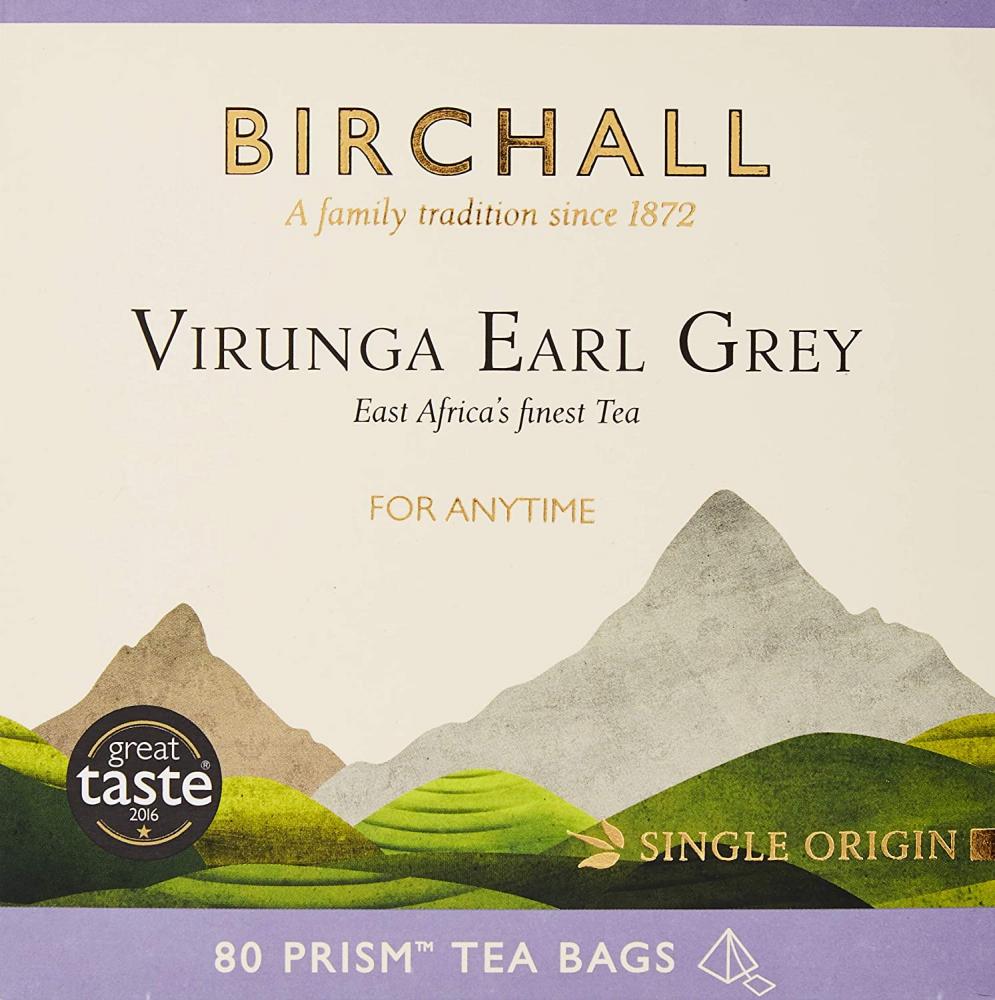 Birchall Virunga Earl Grey 80 Tea Bags